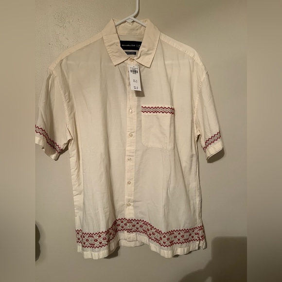 Abercrombie & Fitch Other - NEW WITH TAG | Men’s Abercrombie & Fitch Aztec Short Sleeve Button Down